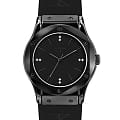 33 Element 33 Element 331610C  331610C кварцевые женские часы черный циферблат, браслет силикон — вид спереди