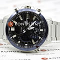 Casio Casio Edifice ECB-30DB-1ADF (ECB-30DB-1A), edifice япония мужские часы на браслете нержавеющая сталь боковой вид