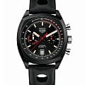TAG Heuer TAG Heuer Heritage CR2080.FC6375  CR2080.FC6375 механические мужские часы черный циферблат, браслет кожаный — вид спереди