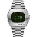 Hamilton Hamilton American Classic PSR Digital Quartz H52414131  H52414131 кварцевые мужские часы черный циферблат, браслет нержавеющая сталь — вид спереди