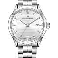 Jacques Philippe Jacques Philippe Teres JPQGS791326  JPQGS791326 кварцевые мужские часы белый циферблат, браслет нержавеющая сталь 316l — вид спереди