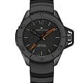 Hamilton Hamilton Khaki Navy Frogman Auto H77845330  H77845330 механические мужские часы  черный циферблат, браслет каучук — вид спереди