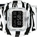 Casio Casio G-Shock DW-D5600BW-7E, g-shock япония мужские часы на браслете пластик боковой вид