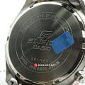 Casio Casio Edifice EFR-570DB-1A кварцевые мужские часы часы крупный план черный циферблата