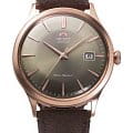 Orient Orient Classic Automatic RA-AC0P04Y  RA-AC0P04Y механические мужские часы зеленый циферблат, браслет кожаный — вид спереди