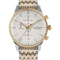Jacques Lemans Jacques Lemans London 1-2163J  1-2163J кварцевые мужские часы белый циферблат, браслет нержавеющая сталь — вид спереди