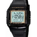 Casio Casio DB-36-9AVDF (DB-36-9A)  DB-36-9A кварцевые мужские часы серый циферблат, браслет пластик — вид спереди