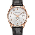 Hamilton Hamilton Jazzmaster Maestro Small Second Auto H42575513  H42575513 механические мужские часы серый циферблат, браслет кожаный — вид спереди