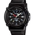 Casio Casio Collection HDA-600B-1BVDF (HDA-600B-1B)  HDA-600B-1B кварцевые мужские часы черный циферблат, браслет пластик — вид спереди