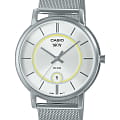 Casio Casio Collection MTP-B120M-7AVDF (MTP-B120M-7A)  MTP-B120M-7A кварцевые мужские часы серебристый циферблат, браслет нержавеющая сталь — вид спереди