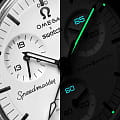 Оригинальные часы Swatch Swatch x Omega Bioceramic Moonswatch 1965 SO33M106 кварцевые калибр механизма  общий вид