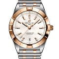 Breitling Breitling Chronomat 32 U77310101A2U1  U77310101A2U1 кварцевые женские часы перламутровый циферблат, браслет сталь + золото — вид спереди