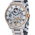 Earnshaw Earnshaw Longitude ES-8006-33  ES-8006-33 механические мужские часы  серебристый циферблат, браслет сталь с ip покрытием — вид спереди