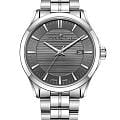Jacques Philippe Jacques Philippe Teres JPQGS791346  JPQGS791346 кварцевые мужские часы синий циферблат, браслет нержавеющая сталь 316l — вид спереди