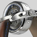 Hamilton H32876550 мужские часы застежка крупным планом