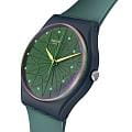 Swatch Swatch Gent Biosourced Standard SO28N117 кварцевые женские часы часы крупный план синий циферблата