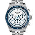 Tissot Tissot PR516 Automatic Chronograph T149.462.11.011.00  T1494621101100 механические мужские часы черный циферблат, браслет нержавеющая сталь — вид спереди