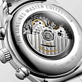 Longines Longines Master Collection L2.859.4.92.6 механические мужские часы часы, крупный план синий циферблат