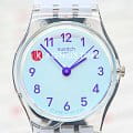 Swatch Swatch Lady LK396, gent швейцария женские часы на браслете пластик боковой вид