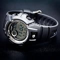 Casio Casio G-Shock G-2900F-8VER электронные мужские часы часы крупный план зеленый циферблата