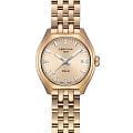 Certina Certina DS-2 Lady C049.210.33.026.00  C0492103302600 кварцевые женские часы  золотой циферблат, браслет нержавеющая сталь с pvd-покрытием — вид спереди