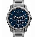 Armani Exchange Armani Exchange Banks AX1731  AX1731 кварцевые мужские часы синий циферблат, браслет нержавеющая сталь — вид спереди