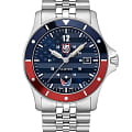 Luminox Luminox x Volition America Minuteman XS.0914.VOL  XS.0914.VOL кварцевые мужские часы синий циферблат, браслет нержавеющая сталь 316l — вид спереди