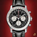 Breitling Breitling Navitimer B01 Chronograph 43 AB0121211B1X1 мужские часы черный циферблат на запястье