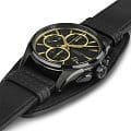 Hamilton Hamilton Jazzmaster Auto Chrono H32506730, jazzmaster швейцария мужские часы на браслете кожаный боковой вид