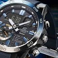 Casio Casio Edifice Sospensione ECB-40NP-1ADF (ECB-40NP-1A), edifice япония мужские часы на браслете полимер боковой вид