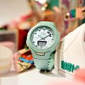 Casio Casio Baby-G BSA-B100CS-3A женские часы бирюзовый циферблат на запястье