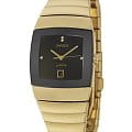 Rado Rado Sintra R13842712  R13842712 кварцевые мужские часы черный циферблат, браслет ceramos™ — вид спереди