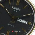 Tissot Tissot Automatics III T065.430.22.051.00, t-classic швейцария мужские часы на браслете сталь c pvd покрытием боковой вид