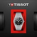 Tissot T1374071105100 наручные мужские часы застежка крупным планом