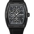 Police Police Creed PEWJQ0004501  PEWJQ0004501 кварцевые мужские часы черный циферблат, браслет силикон — вид спереди