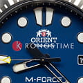 Оригинальные часы Orient Orient Mako Kamasu RA-AC0L07L механические калибр механизма f6727 общий вид