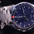 Rado Rado Hyperchrome Chronograph R32259203 кварцевые мужские часы часы крупный план синий циферблата
