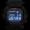 Casio Casio G-Shock GD-350-1BDR (GD-350-1B) электронные мужские часы часы крупный план черный циферблата