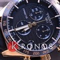 Tissot Tissot PRS 516 Chronograph T100.417.36.051.00, t-sport швейцария мужские часы на браслете кожаный боковой вид