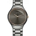Rado Rado True Thinline R27956132  R27956132 кварцевые женские часы серый циферблат, браслет плазменная керамика — вид спереди