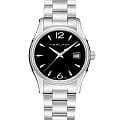 Hamilton Hamilton Jazzmaster Lady Quartz H32351135  H32351135 кварцевые женские часы синий циферблат, браслет нержавеющая сталь — вид спереди