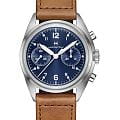 Hamilton Hamilton Khaki Aviation Pilot Pioneer Mechanical Chronograph 40mm H76409540  H76409540 механические мужские часы синий циферблат, браслет кожаный — вид спереди