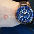 Casio Casio Edifice EFR-552GL-2A EFR — детали корпуса и кожаный
