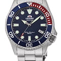 Orient Orient Diving Sport RA-AC0K03L  RA-AC0K03L механические мужские часы синий циферблат, браслет нержавеющая сталь — вид спереди