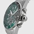 Jacques Lemans Jacques Lemans Liverpool Diver 1-2206i кварцевые мужские часы часы крупный план зеленый циферблата
