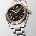 Longines Longines Spirit L3.803.5.53.6 spirit швейцарские мужские часы на браслете нержавеющая сталь боковой вид