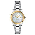 Tissot Tissot T-My Lady Automatic 18K Gold T930.007.41.116.00 T My Lady T9300074111600 механические женские часы перламутровый циферблат, браслет нержавеющая сталь — вид спереди