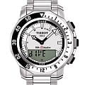 Tissot Tissot Touch Collection Sea-Touch T026.420.11.031.00 T Touch T0264201103100 кварцевые мужские часы серебристый циферблат, браслет нержавеющая сталь — вид спереди