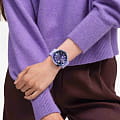Оригинальные часы Swatch Swatch Big Bold Biosourced Standard SB05V101 кварцевые калибр механизма  общий вид