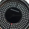 Romanson Romanson RL0B13LLW(BK),  южная корея женские часы на браслете кожаный боковой вид
